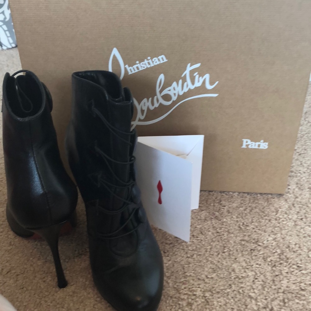 Christian Louboutin Booties-worn 1x